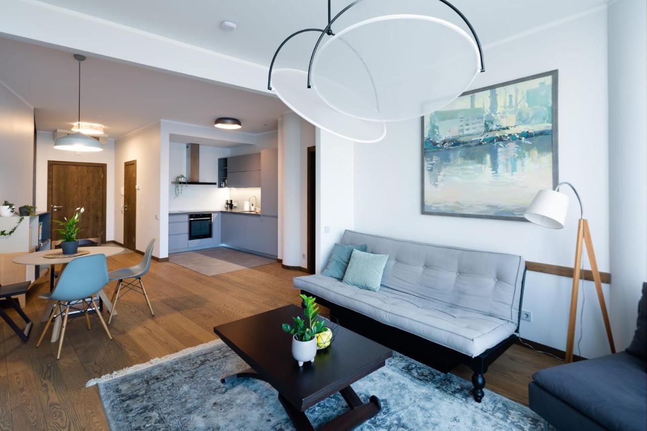 Riga Riverside Spacious One Bedroom Apartment Ngoại thất bức ảnh