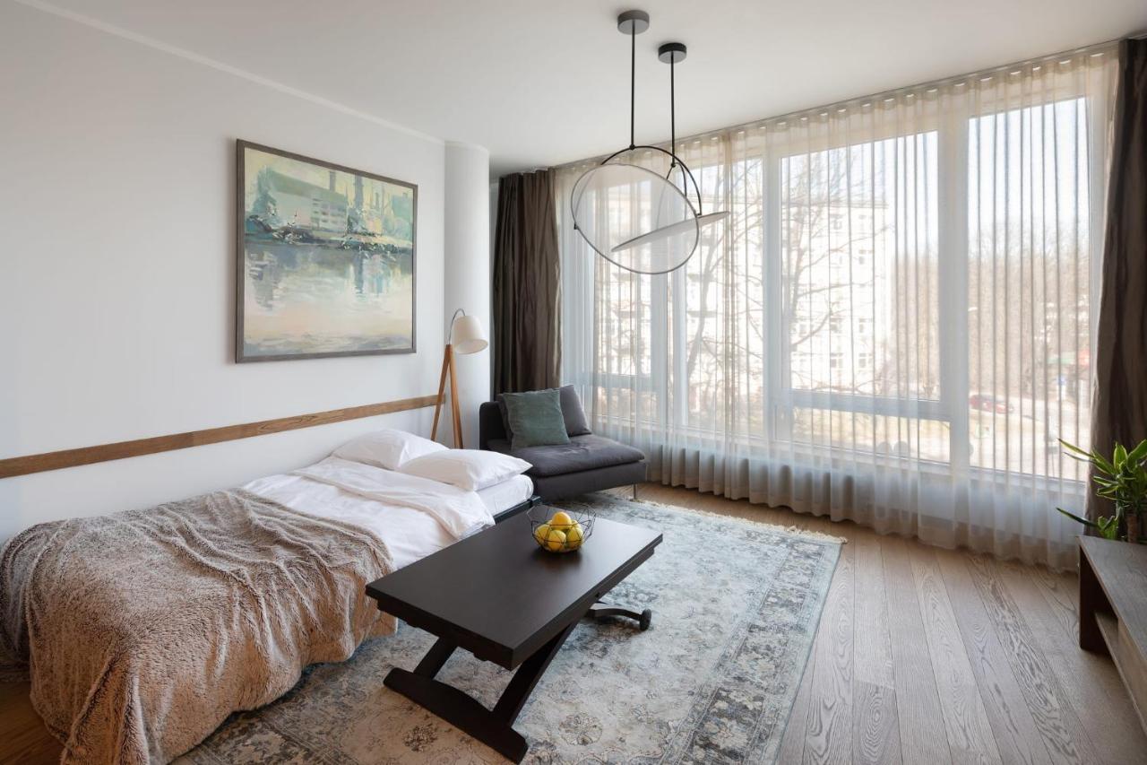 Riga Riverside Spacious One Bedroom Apartment Ngoại thất bức ảnh