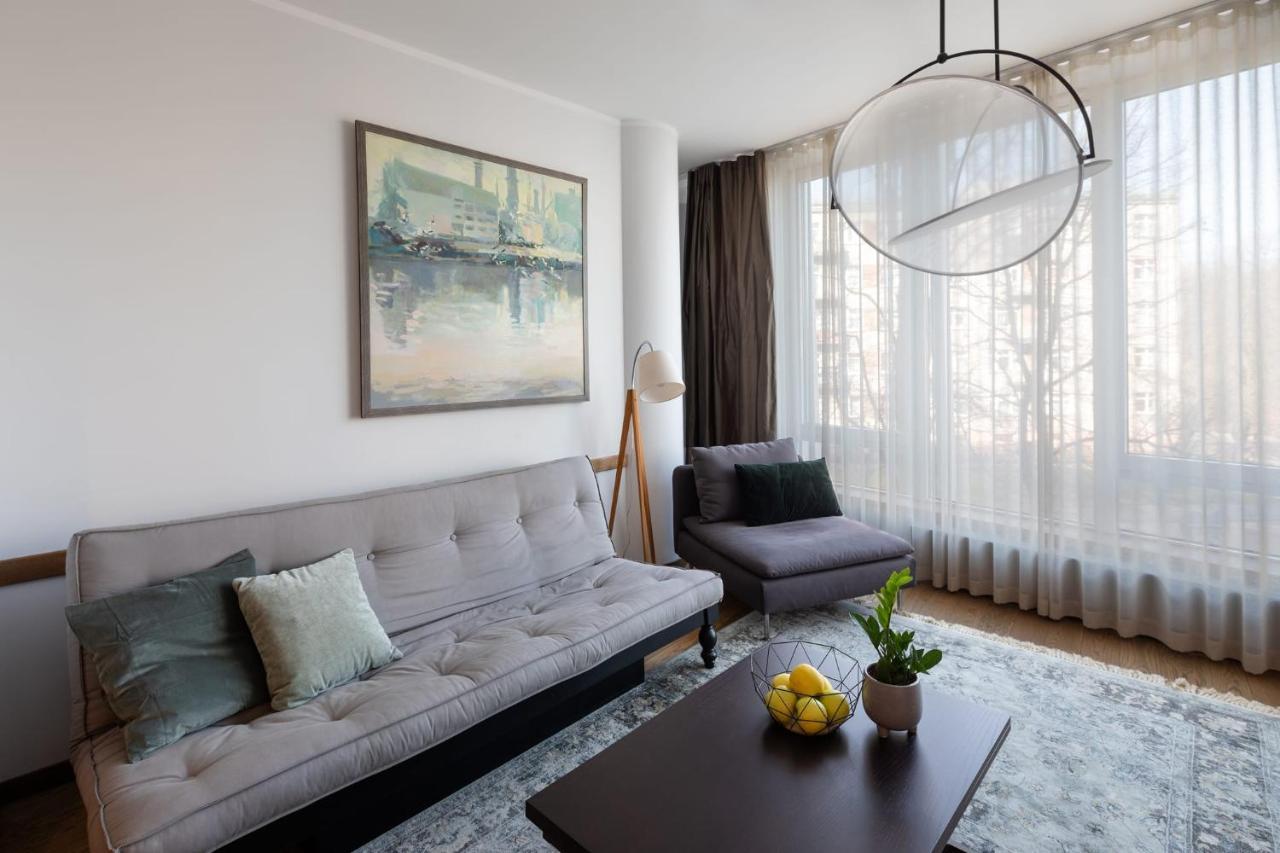 Riga Riverside Spacious One Bedroom Apartment Ngoại thất bức ảnh