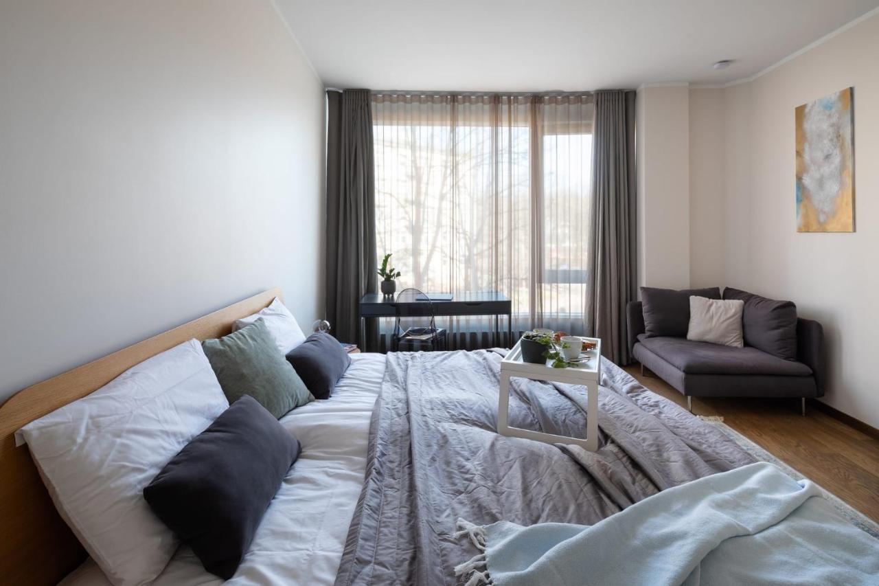 Riga Riverside Spacious One Bedroom Apartment Ngoại thất bức ảnh